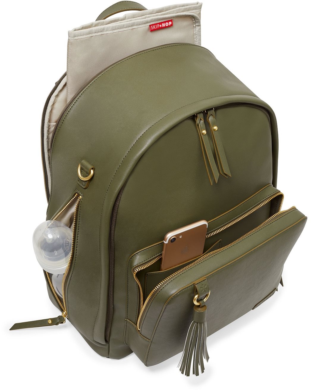 Greenwich simply chic top diaper backpack