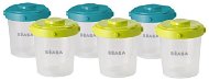Beaba Food Containers 6 × 200ml Blue - Container