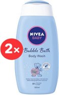 NIVEA Baby Cream Bath 2× 500ml - Children's Bath Foam