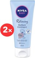 Nappy cream NIVEA Baby Bottom Ointment 2× 100ml - Krém na opruzeniny