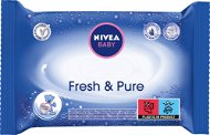 Nivea Baby Wipes Fresh & Pure, 63pcs - Baby Wet Wipes