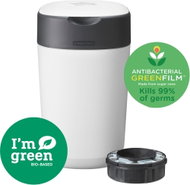 Tommee Tippee Twist & Click nappy basket white + 1 cassette - Diaper pail