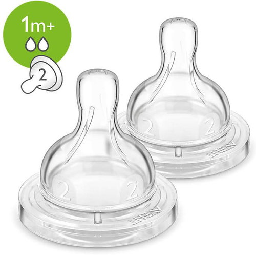 Philips AVENT Anti-colic / Classic + 2, 2pcs - Teat - Main image