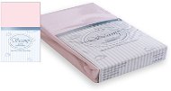 SCAMP rózsaszín pamut ágynemű - Kiságy lepedő