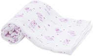 SCAMP textil pelenkák - rózsaszín mackók (3 db) - Mosható pelenka