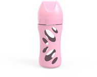 TWISTSHAKE Anti-Colic glass 260ml (size M) pink - Baby Bottle