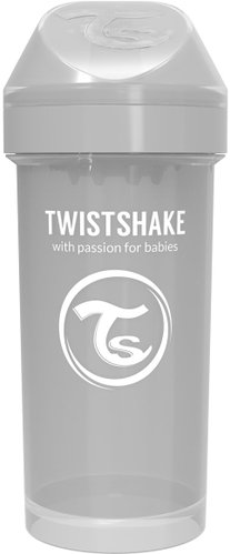 TWISTSHAKE Bottle 360ml grey - Children's Water Bottle - Main image