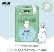 Muumi Baby Pants Maxi size 4 (120pcs) - Eco-Frendly Nappy Pants