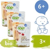 Baby Food Good Gout BIO Butternut with Lamb 3 × 190g - Příkrm