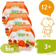 Good Gout BIO Beef with Carrot and Barley 3 × 220g - Baby Food