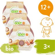 Good Gout BIO White Beans with Chicken and Mushrooms 3 × 220g - Baby Food