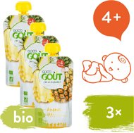 Good Gout BIO Pineapple 3 × 120g - Baby Food
