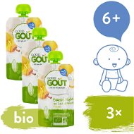 Good Gout BIO Almond Dessert with Pear 3 × 90g - Baby Food