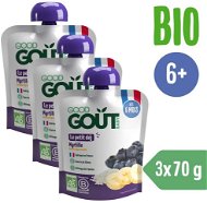 Good Gout BIO Čučoriedkové raňajky 3× 70 g - Kapsička pre deti