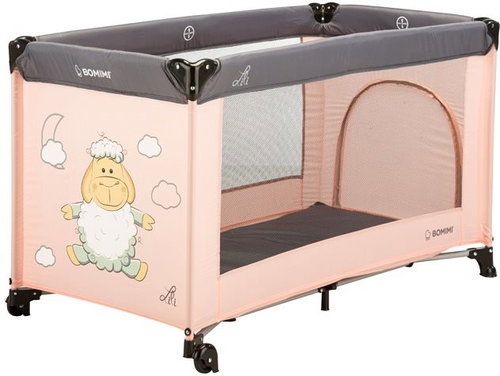 Bomimi LILI Sheep pink - Travel Bed - Main image