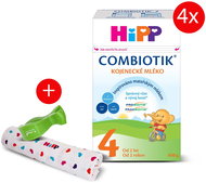 HiPP Combiotik MKV 4 (4× 600g) + Diaper + Peg - Baby Formula