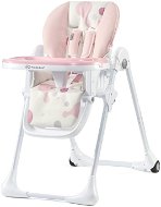 Stolička na kŕmenie Kinderkraft YUMMY pink - Jídelní židlička