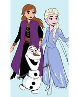 Carbotex Children's towel Ice Kingdom Friends Forever 30 × 50 cm - Towel