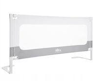 iMex Zábrana na postel Smart 140 cm bílo-šedá - Dětská zábrana