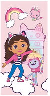 Jerry Fabrics Osuška Gabbys Dollhouse 03 70 × 140 cm - Dětská osuška