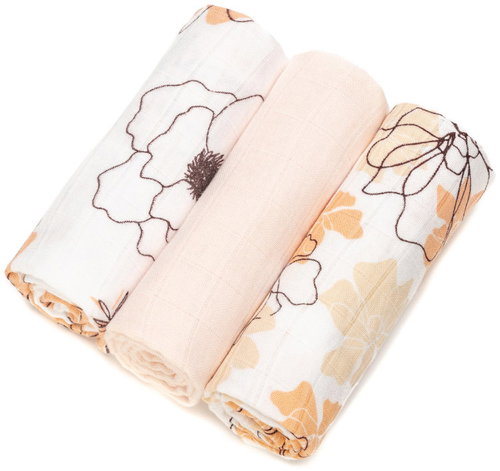 T-TOMI Bambusové pleny Flowers - Cloth Nappies - Main image