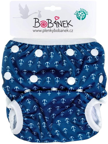 Bobánek Growing Swimwear for Babies Anchors - Swim Nappies - Main image
