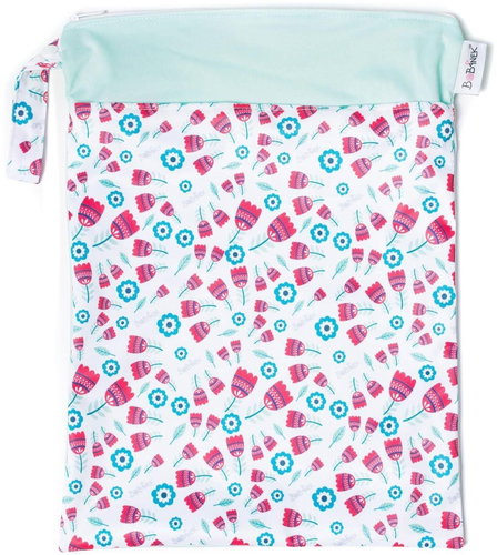 Bobánek Waterproof bag normal Tulips - Nappy Bags - Main image