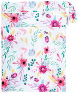 Bobánek Waterproof bag normal Pink flowers - Nappy Bags
