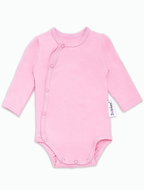 Bobánek Wrap body long sleeve Pink 62 - Bodysuit for Babies