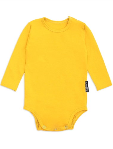 Bobanek Long sleeve body Mustard 68 - Bodysuit for Babies - Main image