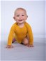 Bobanek Long sleeve body Mustard - Bodysuit for Babies