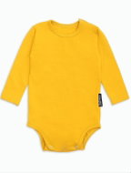 Bobanek Long sleeve body Mustard 74 - Bodysuit for Babies