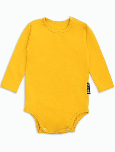 Bobanek Long sleeve body Mustard 74 - Bodysuit for Babies - Main image