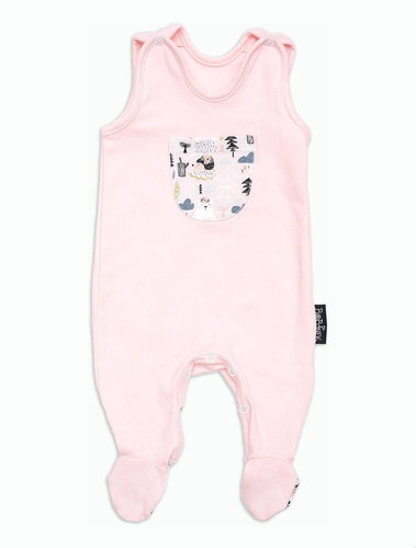 Bobánek Baby onesies Light pink 68 - Clothes Set - Main image