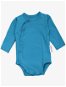 Wrap bodysuit long sleeve Petrol - Bodysuit for Babies