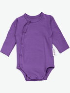 Wrap body long sleeve Purple 62 - Bodysuit for Babies