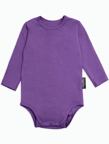 Long sleeve body Purple 74 - Bodysuit for Babies - Main image