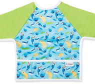 Bobánek Bib long sleeve, Chameleons - Bib
