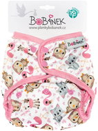 Bobánek Svrchňáčky patentky, Růžová zvířátka - Nappies