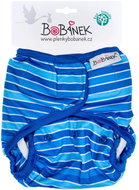 Bobánek Svrchňáčky suchý zip, Modré proužky - Nappies