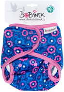 Bobánek Svrchňáčky suchý zip, Modré květiny - Nappies