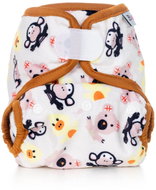 Bobánek Svrchňáčky extra jemné suchý zip, Zvířátka - Nappies
