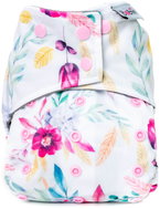 Bobánek AIO plena Premium patentky, Růžové květiny - Nappies