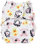 Bobánek AIO plena Premium extra jemná patentky, Zvířátka - Nappies