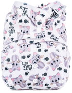Bobánek AIO plena Premium extra jemná patentky, Cute cats - Nappies