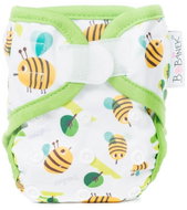 Bobánek Svrchňáčky pro novorozence suchý zip, Včelky - Nappies