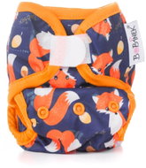 Bobánek Svrchňáčky pro novorozence suchý zip, Liščí les - Nappies