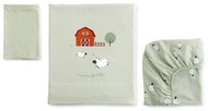 Bonjourbébé 3-piece cotton crib set 80 × 50 cm Funny Farm - Bed Linen