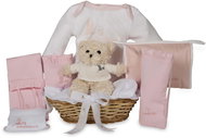 Lovely gift basket - pink - Baby Health Check Kit