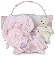 Serenity gift basket - pink - Baby Health Check Kit